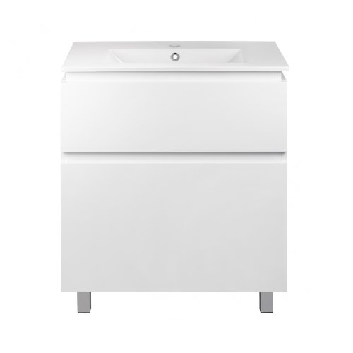 Напольная тумба с умывальником Qtap Albatross QT0171TN800D3080CW