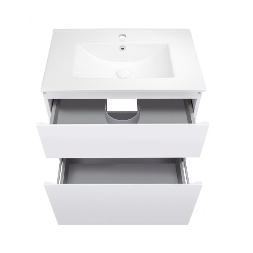 Напольная тумба с умывальником Qtap Albatross QT0171TN800D3080CW