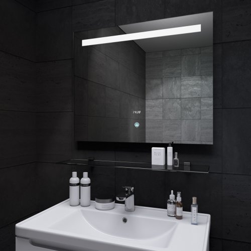 Дзеркало SANWERK Lava DeLuxe 80x65 LED 2835 W-W