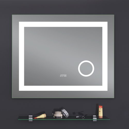 Дзеркало SANWERK Ultra Mega 90x65 LED 2835IR W-W-S