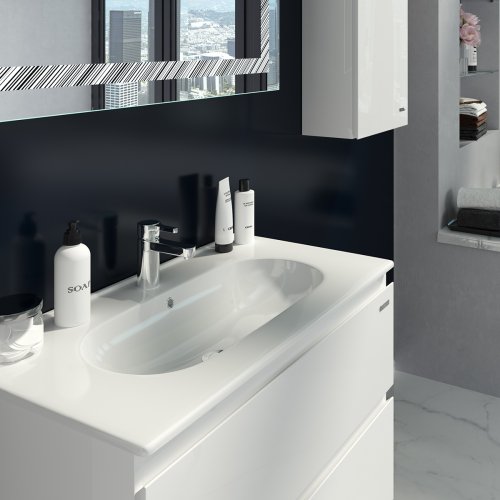 Тумба з умивальником SANWERK Foreva Air 101 Білий Клеа 2F