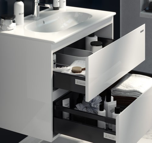 Тумба з умивальником SANWERK Foreva Air 101 Білий Клеа 2F