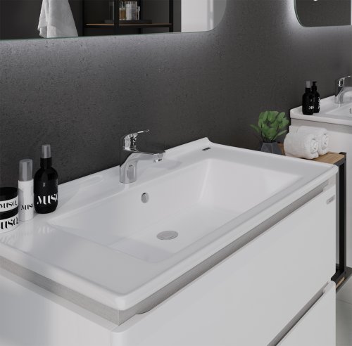 Тумба с умывальником SANWERK Amata Air 80 Белый Меркурий 2F