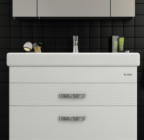 Тумба с умывальником SANWERK Sierra 80 Белый Принц 2F