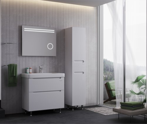 Тумба з умивальником SANWERK Era 100 Білий Принц 2F