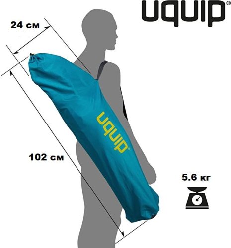 Кресло раскладное Uquip Becky Blue/Grey (244026)