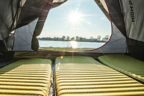 Коврик самонадувающийся High Peak Oregon XL 5 cm Citronelle (41126)