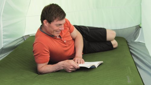 Коврик самонадувающий Outwell Self-inflating Mat Dreamcatcher Double 7.5 cm Green (400002)