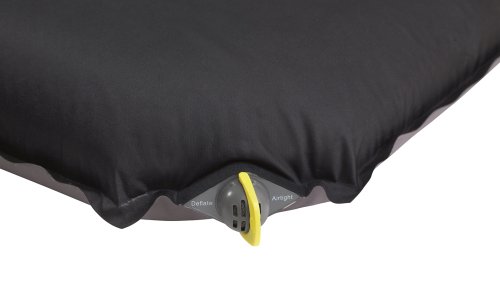 Коврик самонадувающий Outwell Self-inflating Mat Sleepin Double 5 cm Black (400012)