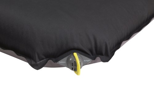 Коврик самонадувающий Outwell Self-inflating Mat Sleepin Double 7.5 cm Black (400013)