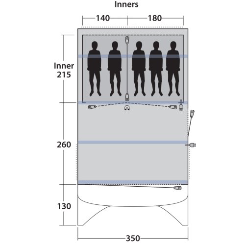 Намет Outwell Avondale 5PA Green (111182)