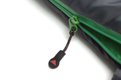 Спальный мешок High Peak Lite Pak 800/+8°C Anthra/Green Left (23272)