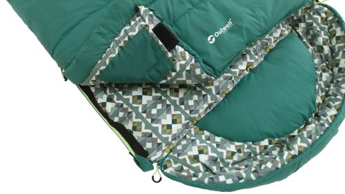 Спальный мешок Outwell Camper Supreme/-9°C Petrol Blue Left (230352)