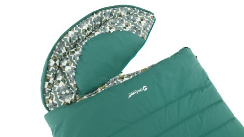 Спальный мешок Outwell Camper Supreme/-9°C Petrol Blue Left (230352)