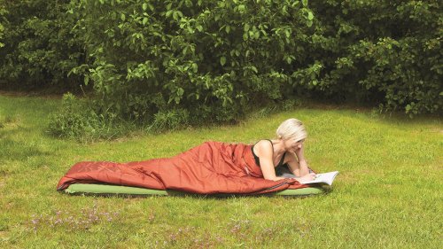 Спальний мішок Outwell Canella Lux/+4°C Warm Red Left (230358)