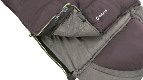 Спальный мешок Outwell Contour Reversible/+2°C Dark Purple Left (230364)
