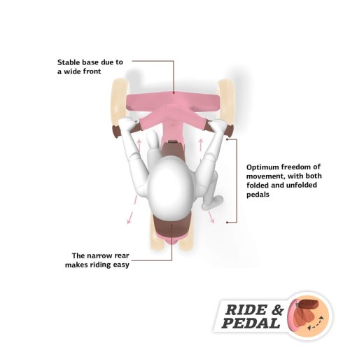 Веломобиль BERG GO2 Retro Pink 24.50.07.00