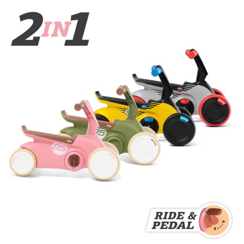 Веломобиль BERG GO2 Retro Pink 24.50.07.00