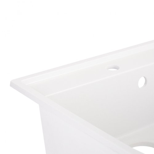 Кухонна мийка Qtap CS 5250 WHI (QT5250WHI650)