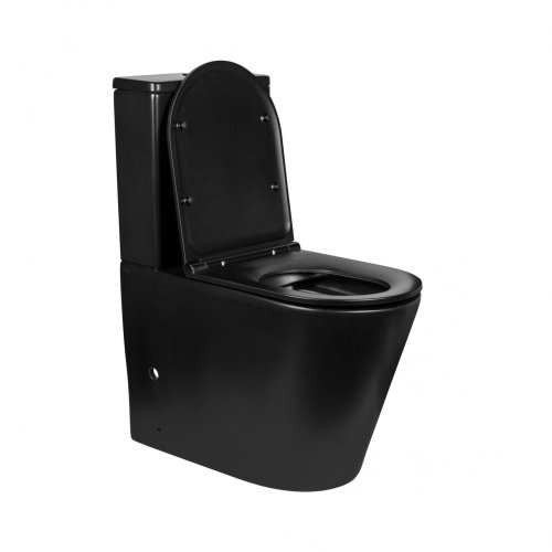 Унитаз-компакт Qtap Scorpio с сиденьем Soft-close QT14222125ARMB