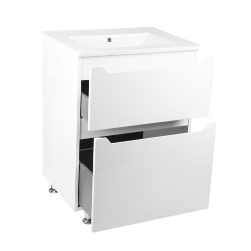 Тумба с умывальником Qtap Scorpio QT1471TNВ6013060CW