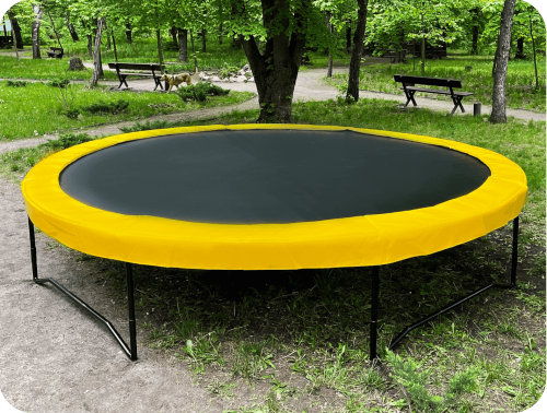 Батут KIDIGO Ukraine 426 см (yellow)