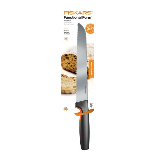 Нож для хлеба Fiskars FF, 21 см