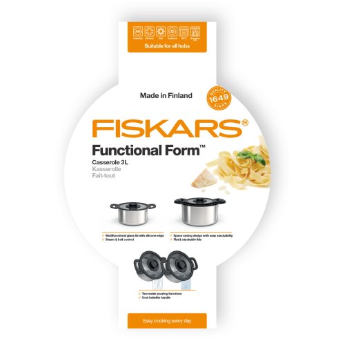Кастрюля Fiskars Form 3 л