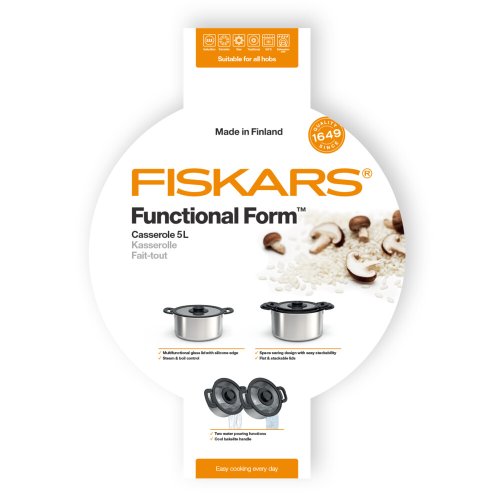 Кастрюля Fiskars Form 5 л