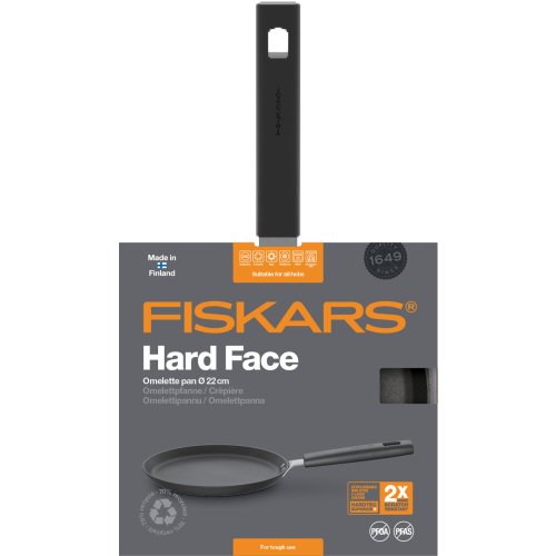 Сковорода для блинов Fiskars Hard Face 22 см