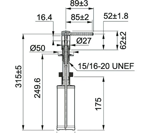 Дозатор миючих засобів Franke Comfort Нікель-оптик 119.0578.771