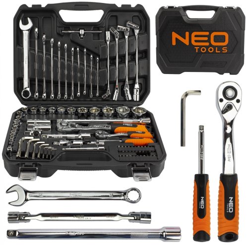 Набір інструментів NEO Tools 08-915 (77 предметів)