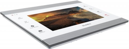 Комплект відеодомофона Slinex SL-07IPHD Silver White + Панель Slinex ML-20HD Silver Black
