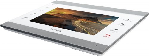 Комплект відеодомофона Slinex SL-07IPHD Silver White + Панель Slinex ML-20HD Silver Black