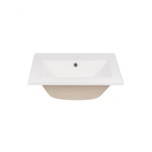 Умивальник Qtap Stork з донним клапаном QT15116037W