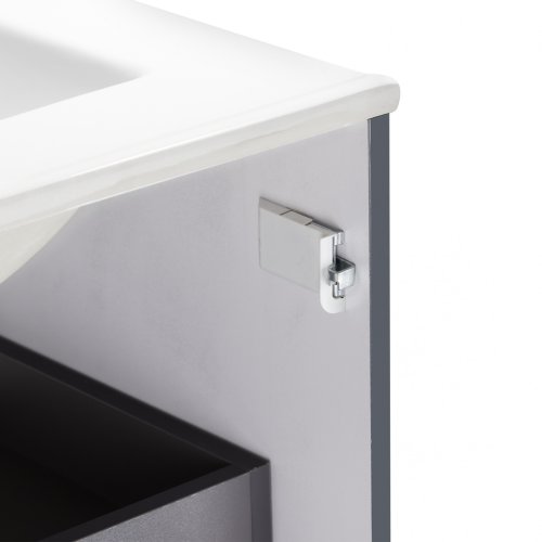 Тумба подвесная с умывальником Qtap Robin QT1372TPВ7002GWO