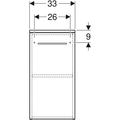 Тумба Geberit Selnova Square 501.272.00.1