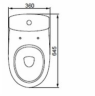 Унитаз-компакт KOLO Status 2395250UA