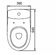 Унитаз-компакт KOLO Status 2396050UA
