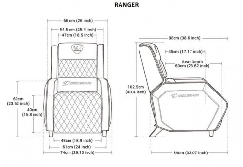 Крісло-софа Cougar RANGER