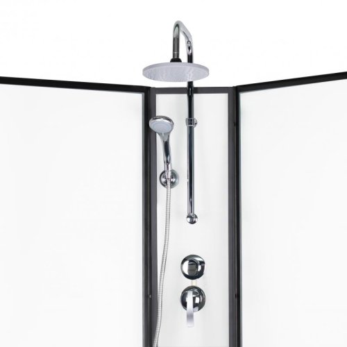 Душевой бокс Lidz Majatek SB90x90.BLA.LOW.TR (LMSB9090BLALOWTR)