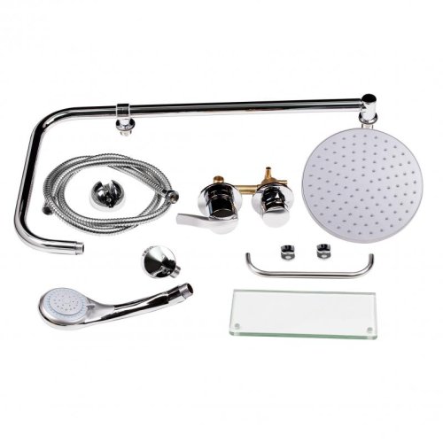 Душевой бокс Lidz Majatek SB90x90.BLA.LOW.TR (LMSB9090BLALOWTR)