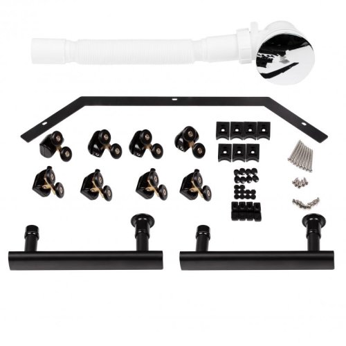 Душевой бокс Lidz Majatek SB90x90.BLA.LOW.TR (LMSB9090BLALOWTR)