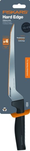 Нож филейный Fiskars Hard Edge, 22 см