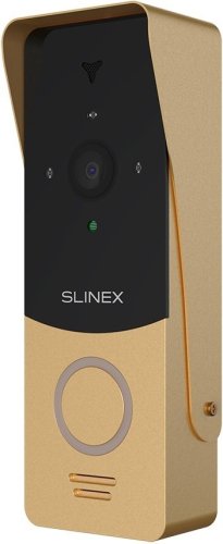 Комплект видеодомофона Slinex Sonik 7 White + Панель Slinex ML-20HD Gold Black