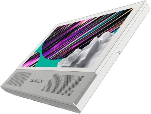 Комплект видеодомофона Slinex Sonik 7 White + Панель Slinex ML-20HD Gold Black