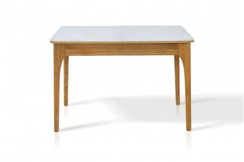 Стол обеденный МИКС-мебель Фиеста орех/белый