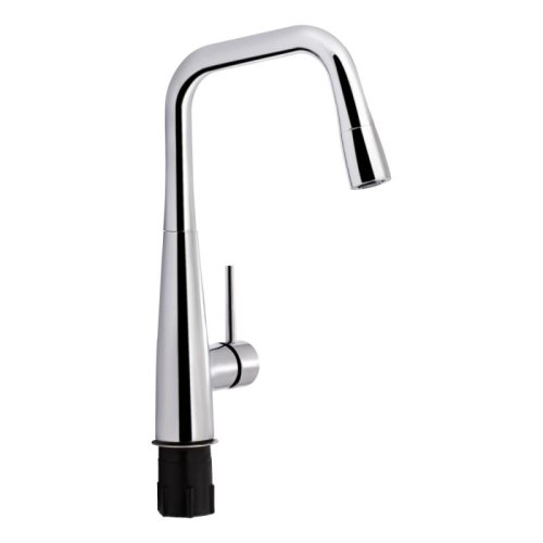 Кухонная мойка Qtap S7843 2.7/1.0 + смеситель для кухни Qtap Kuchyne 90X102FC