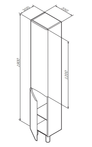 Пенал AM.PM Like M80CSL0361WG38