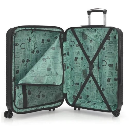 Чемодан Gabol Shock (M) Black (120246-001)